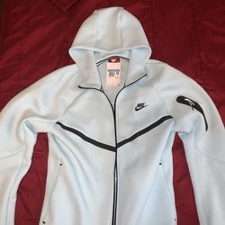Light Blue Nike Tech Jacket Size Medium 