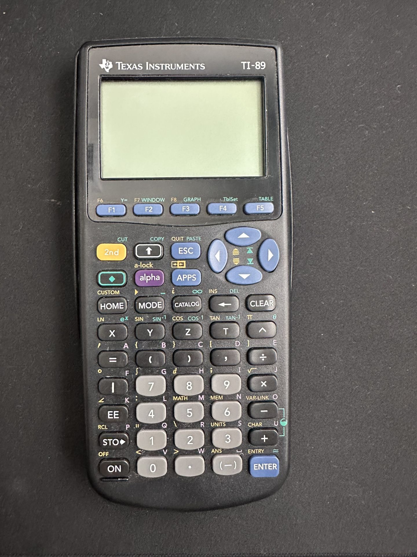 Texas Instruments TI 89 Graphing Calculator – Excellent Condition
