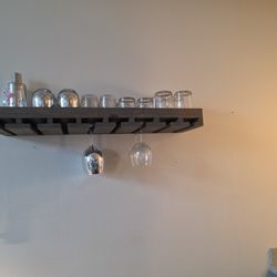 Wine Rack Grey 