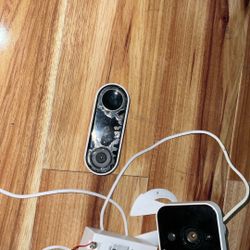 Google Nest Front Door Camera With Face Recognition   And Adt Camera 