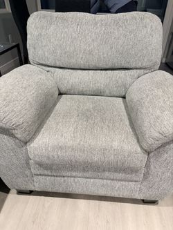 Grey Comfy Chair