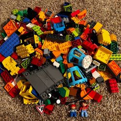 Lego Duplo - Lot Of Random Pieces And Figures