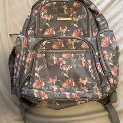 Floral Diaper Bag 