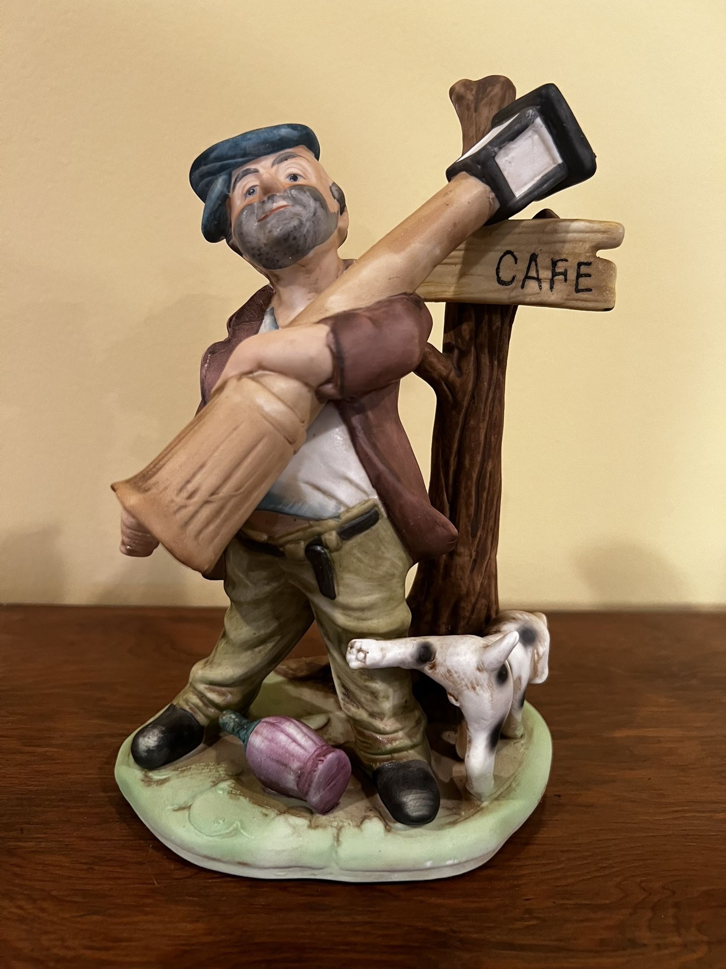 Vintage Drunk Stumbling