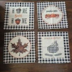 New Fall Farmhouse Thanksgiving pillow case covers