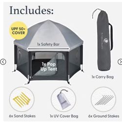 California beach co Pop And Go Playpen 