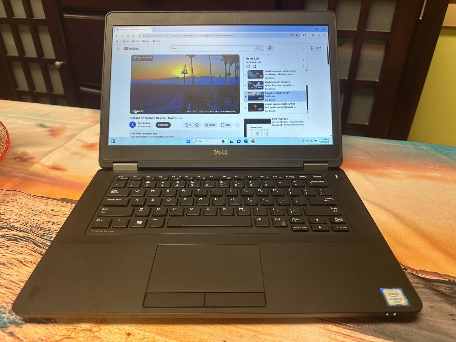 Dell Laptop - i7 Processor - Excellent Battery