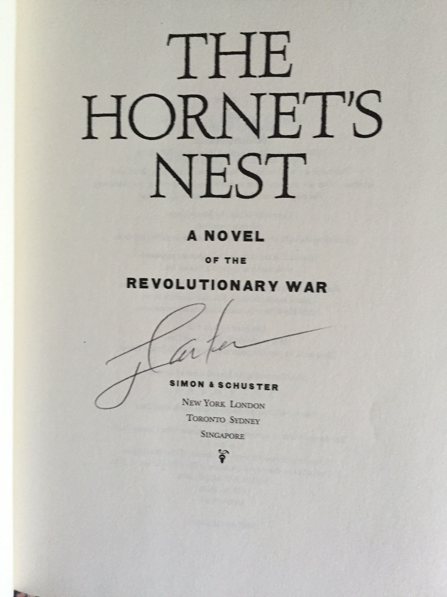 JIMMY CARTER SIGNED BOOK