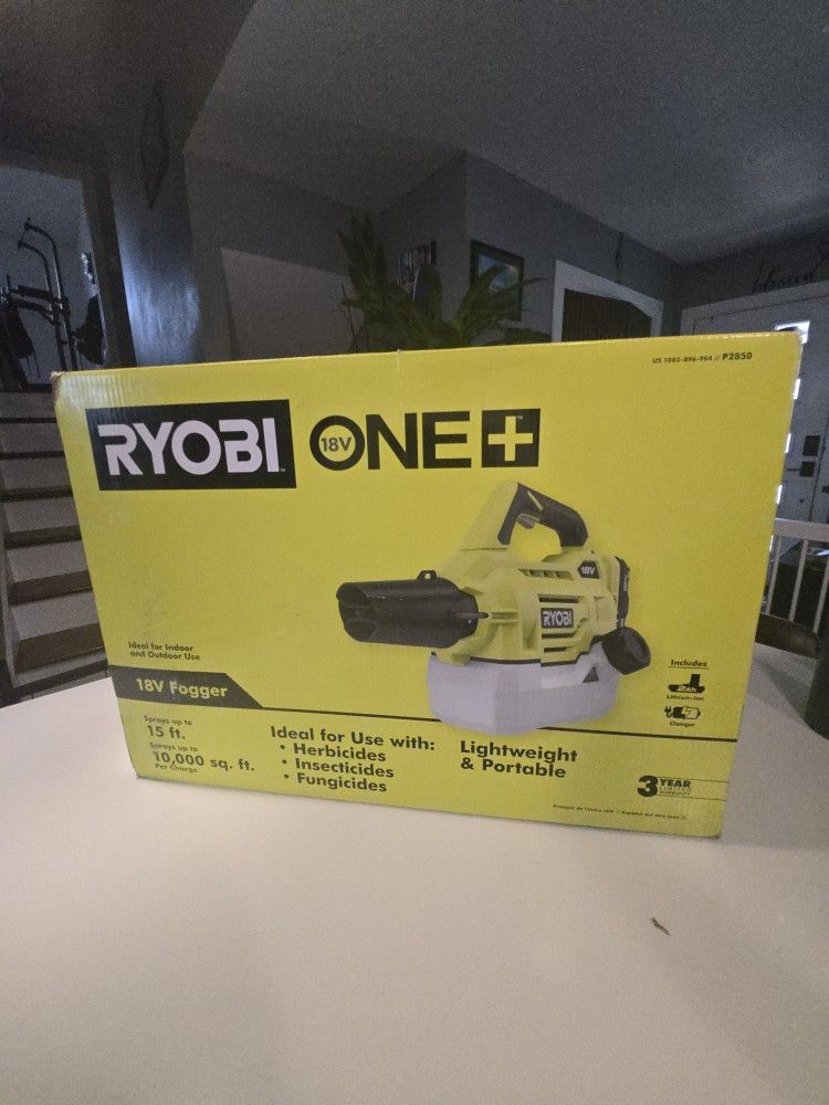 New- Ryobi ONE+ 18V Cordless Mister (Tool Only)