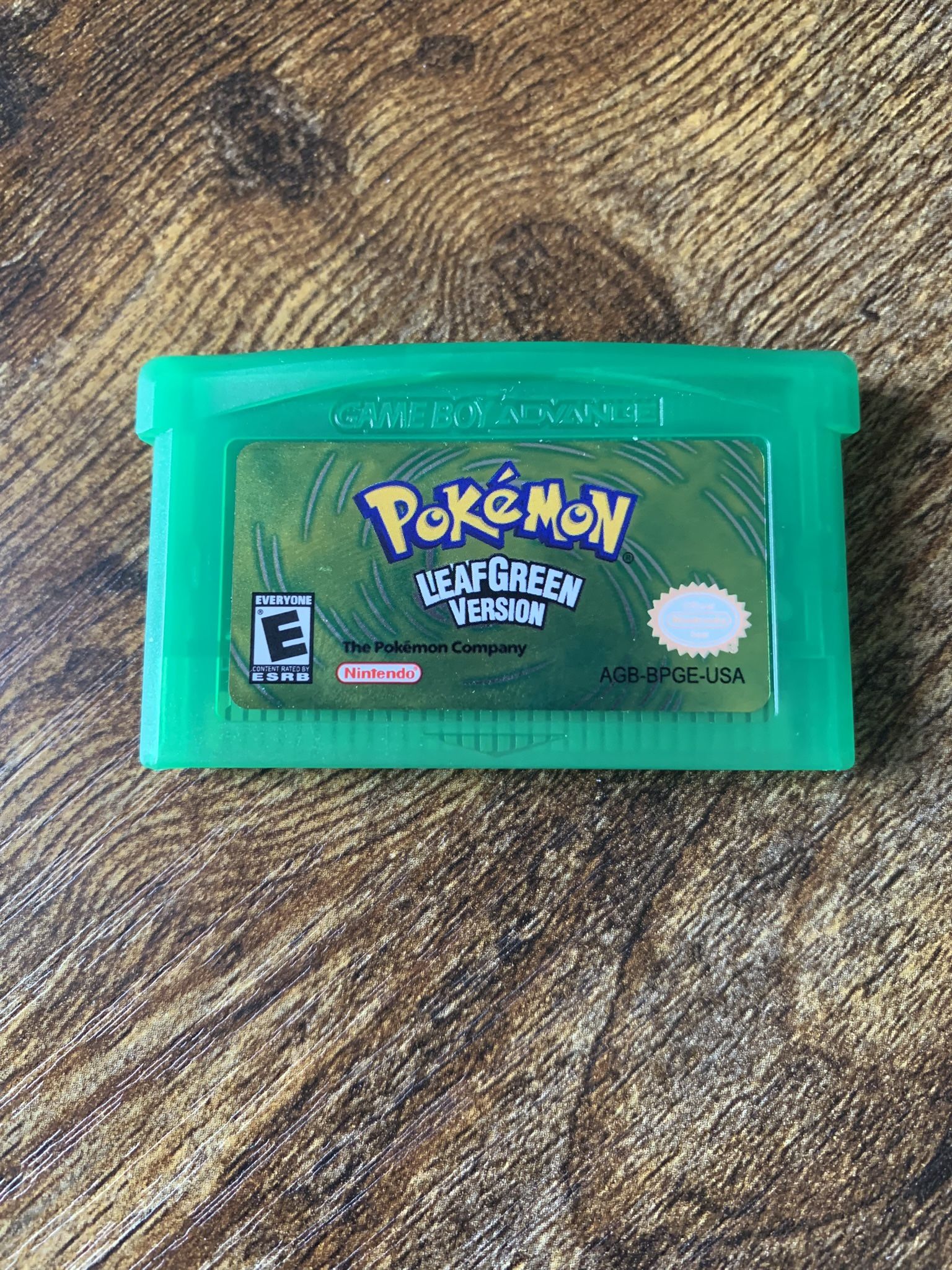 Pokémon Leaf Green Version 