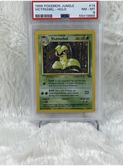 1999 Pokemon Base Set Jungle Victreebel Hologram #14 PSA 8 HOLO