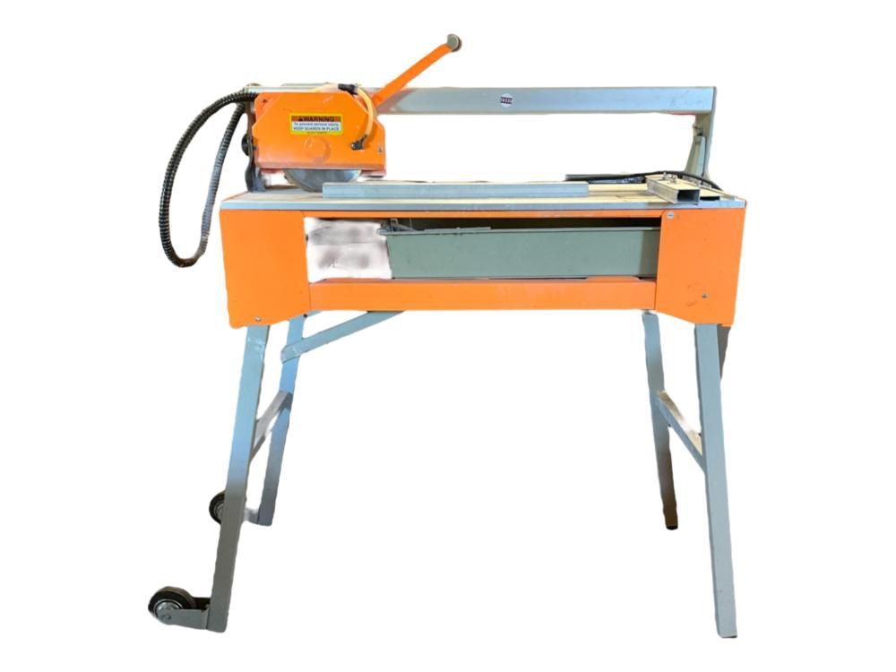 Chicago Electric Power Tools 1.5 Hp Tile Saw W/ Stand (Model 92386)