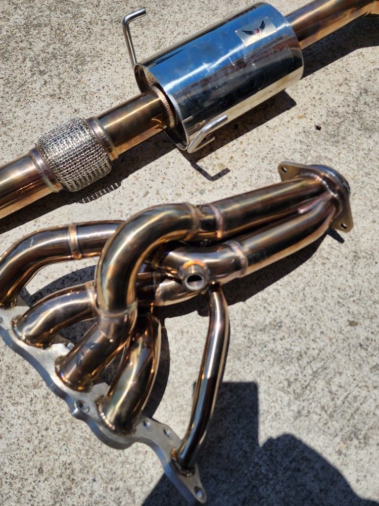 2J Racing TOYOTA Corolla E210 HEADER MIDPIPE