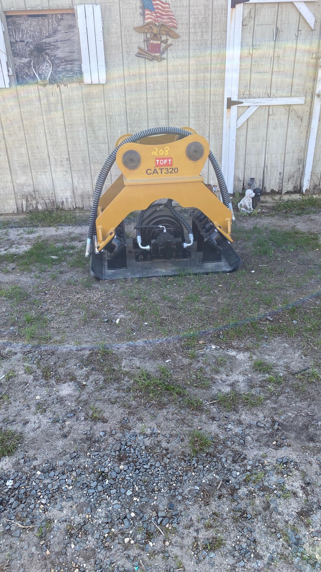 Toft Cat 320 Plate Compactor