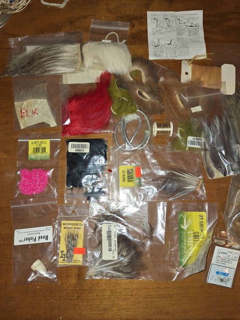 Fly fishing, lure kit. Don't know the worth will take best offer.