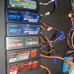 6 ic5 / ec5 Lipo batteries