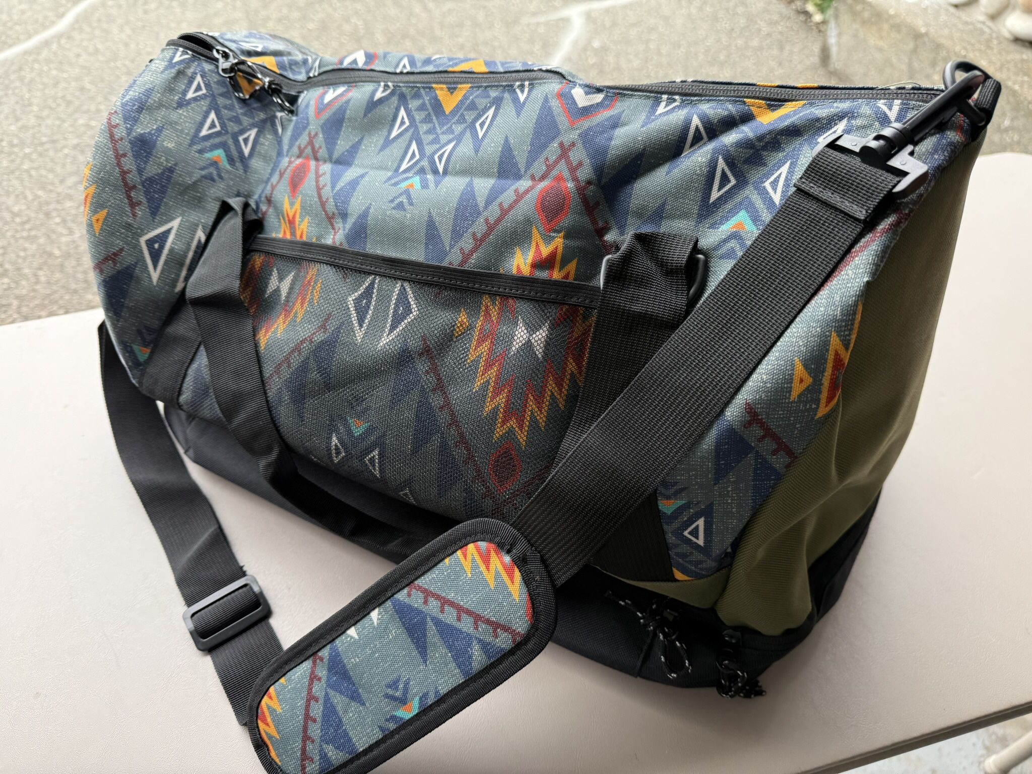 Textile Duffle Bag