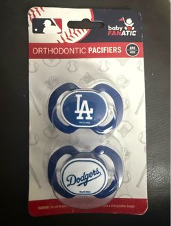 Baby Fanatic - MLB LA Dodgers - 2 Pack Pacifier