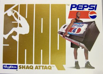 1993 Pepsi / SkyBox / Shaquille O’Neal LE Trading cards