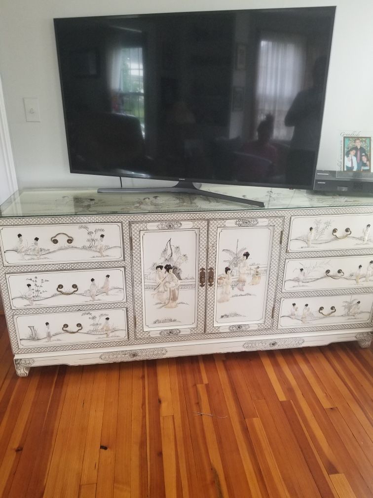 Dresser and Headboard