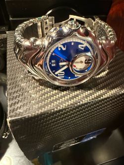 Oakley Judge 2, polished with blue dial