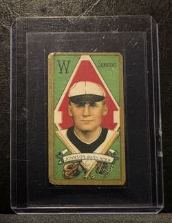 Walter Johnson 1911 Aged Reprint (Sweet Caporal)