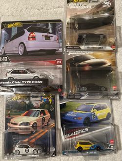 Hot wheels Hondas lot