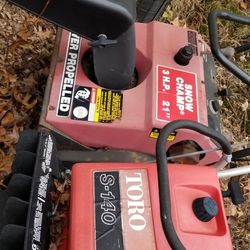Must Sell....2 Snowblower $55.00