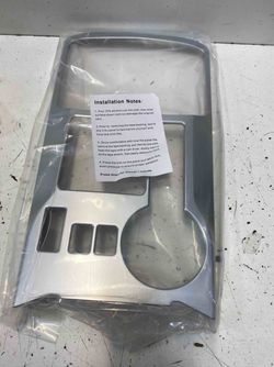 Voodonala For 4runner Gear Panel Trim Gear Tray For 2010-2023+ Toyota 4runner Interior Accessories, Abs Sliver