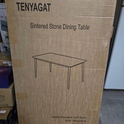 Brand New 46” Sintered Stone Dining Table 