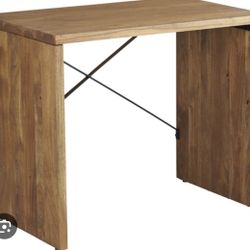 CB2 Acacia Wood Console Table
