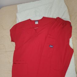 Cherokee Red Scrubs
