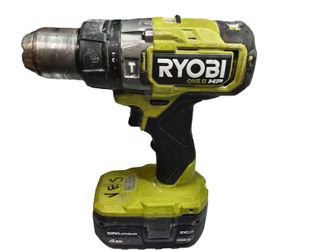 Ryobi Pblhm101 Green Cordless Hammer Drill