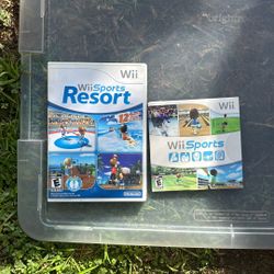 Wii Sport Game $35 To $45 Each 