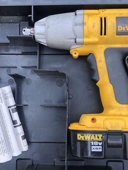 Impac Wrench, De Walt