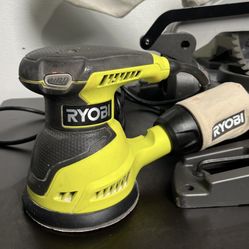Ryobi 2.6 Amp Corded 5 in. Orbital Sander