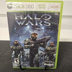 Halo Wars (Xbox 360, 2009) Video Game CIB WITH PRIMA OFFICIAL  HINT BOOK 