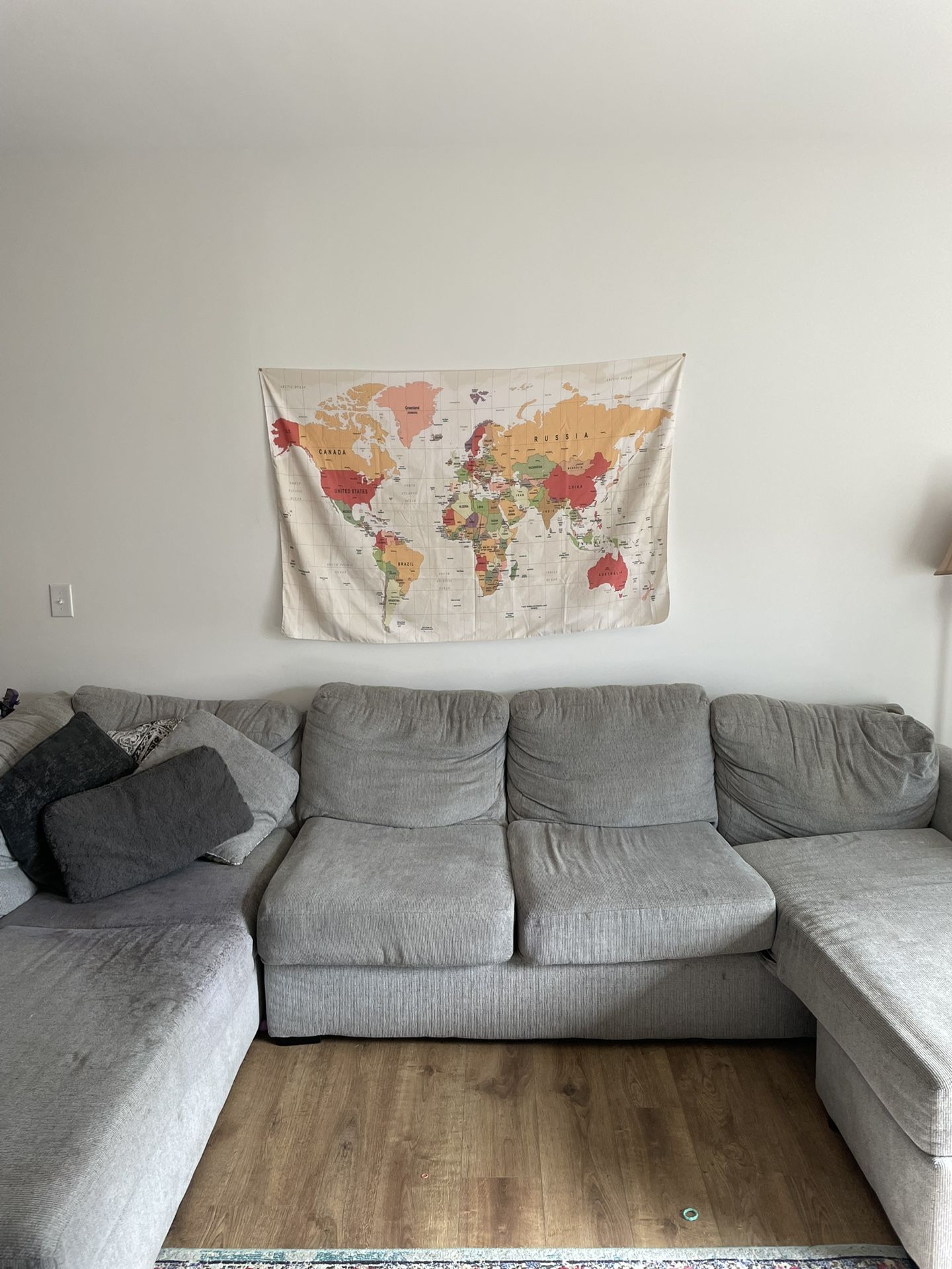 Fee Sectional Couch Used 3pcs