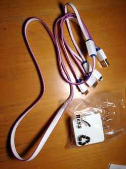 Brand new 4 in 1 Cable with Charger
