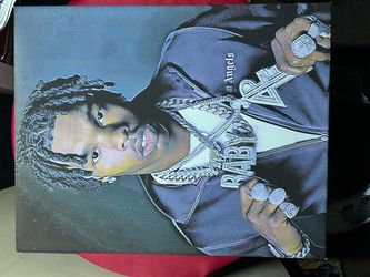 Hip Hop Artist Portrait Canvas Print