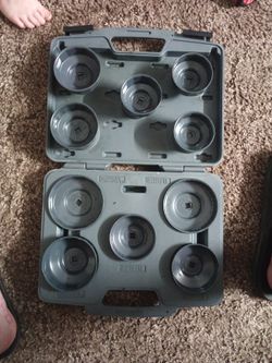 10 PC Matco Toyota Filter Remover &  Milwaukee Hammer Drill 