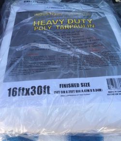 16X30 tarp
