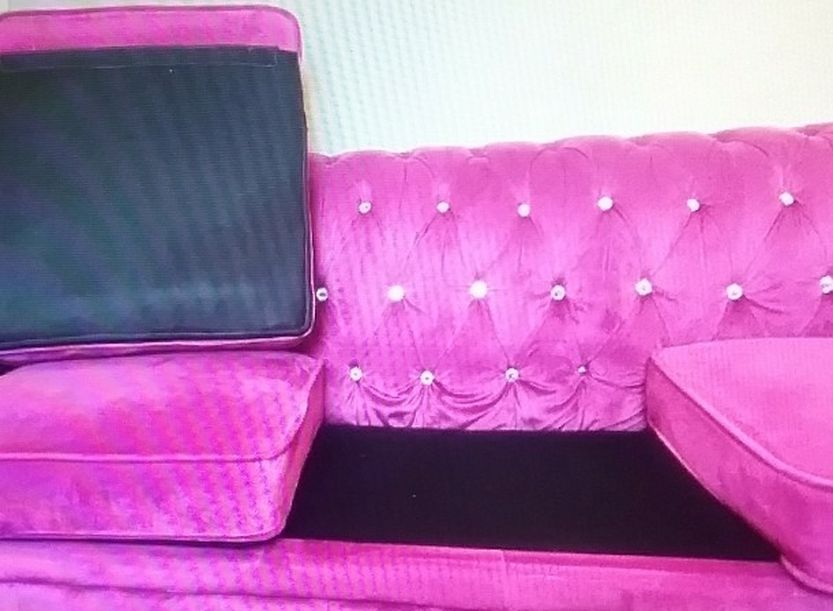 Velvet Couch