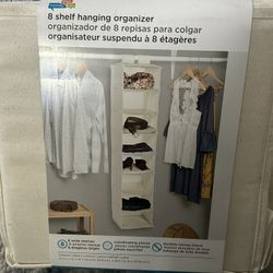 8 Shelf hanging organizer 