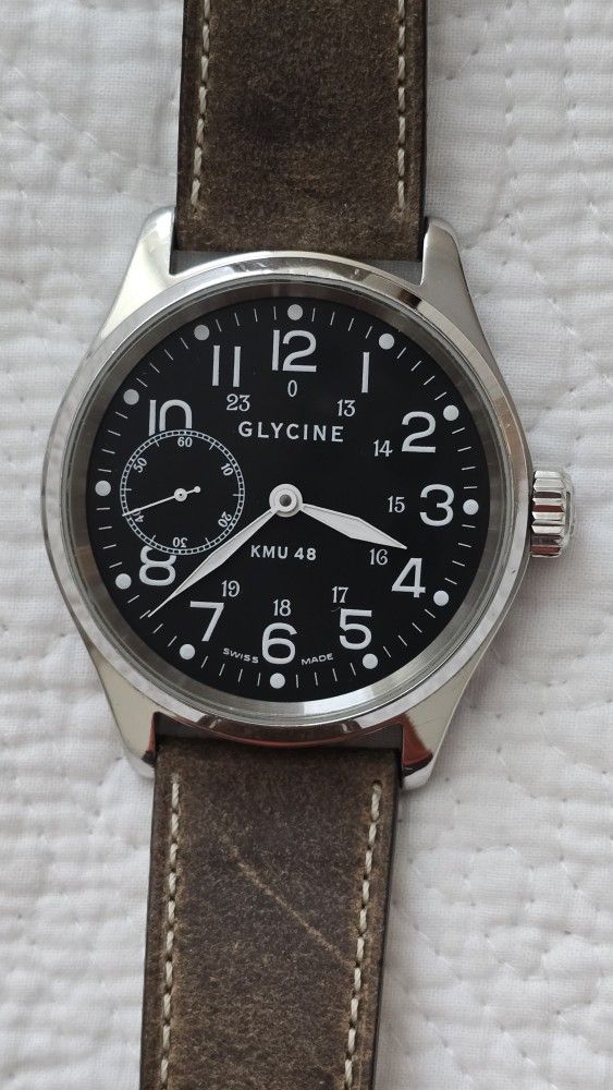 SWISS MASE GLYCINE KMU 48 MENS WATCH