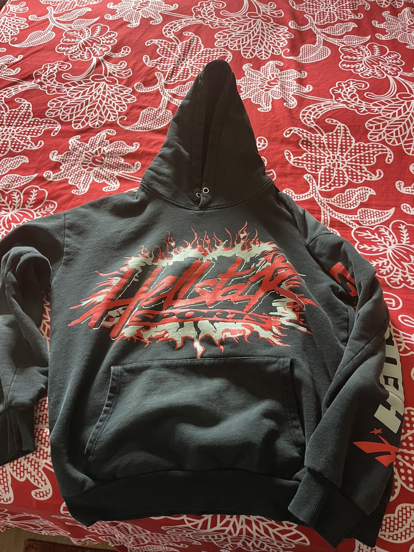 Hellstar Sports Future Flame Hoodie Black