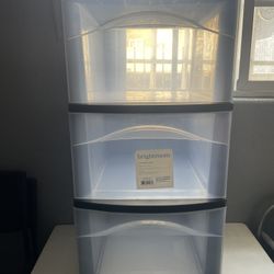 Plastic Drawers With Wheels  Plástico Con Gavetas Y Llantitas