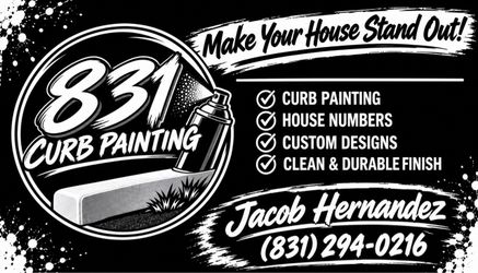 Curb painting