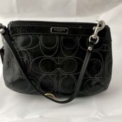 COACH SMALL HANDBAG STITCHED