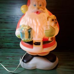 Santa Molded Lamp